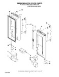 Diagram for 05 - Refrigerator Door Parts