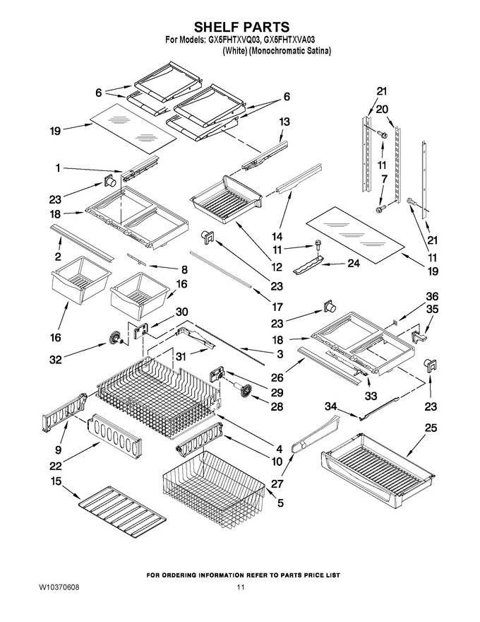 Diagram for GX5FHTXVA03