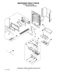 Diagram for 10 - Dispenser Front Parts