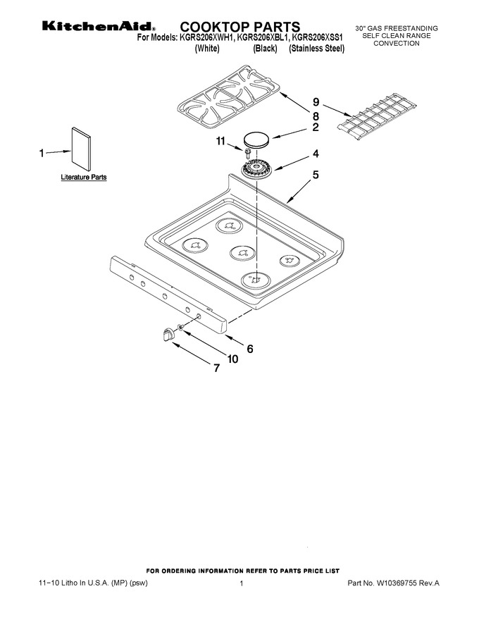 Diagram for KGRS206XWH1