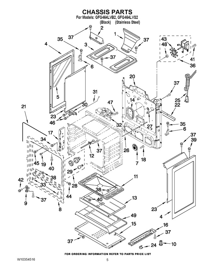 Diagram for GFG464LVB2