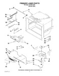 Diagram for 02 - Freezer Liner Parts