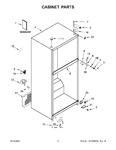 Diagram for 02 - Cabinet Parts