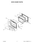 Diagram for 04 - Oven Door Parts