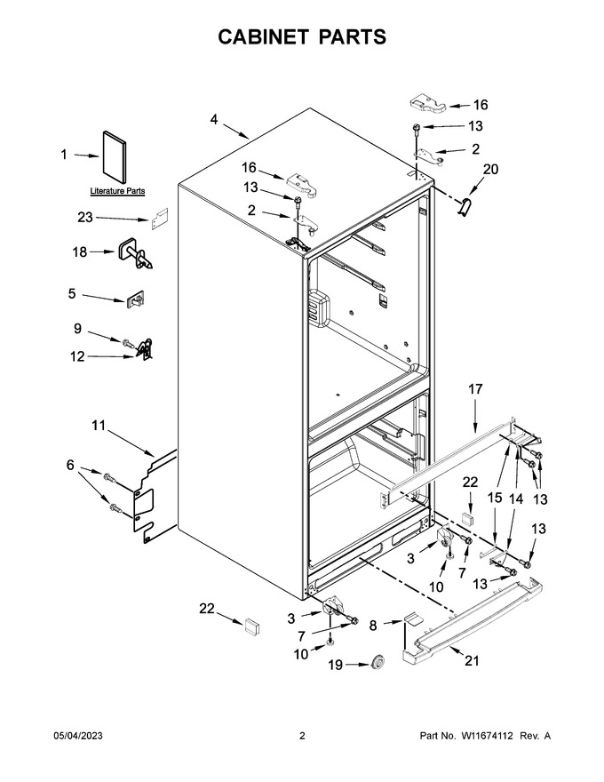 Diagram for WRFA60SFHZ03