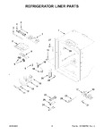 Diagram for 03 - Refrigerator Liner Parts