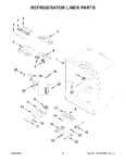 Diagram for 03 - Refrigerator Liner Parts