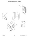 Diagram for 09 - Dispenser Front Parts