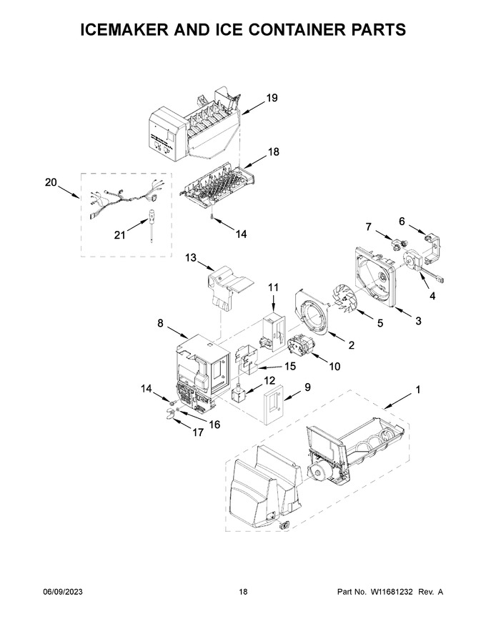 Diagram for WRF555SDHB07