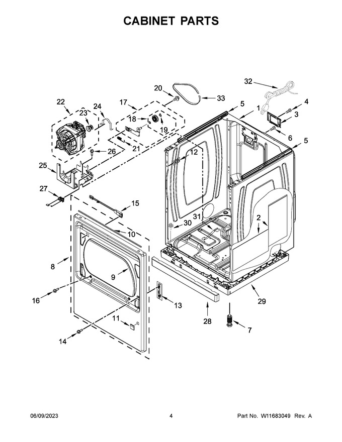 Diagram for WGD7120HW2