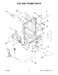 Diagram for 04 - Tub And Frame Parts