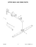 Diagram for 08 - Upper Wash And Rinse Parts