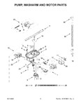 Diagram for 05 - Pump, Washarm And Motor Parts