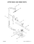 Diagram for 06 - Upper Wash And Rinse Parts