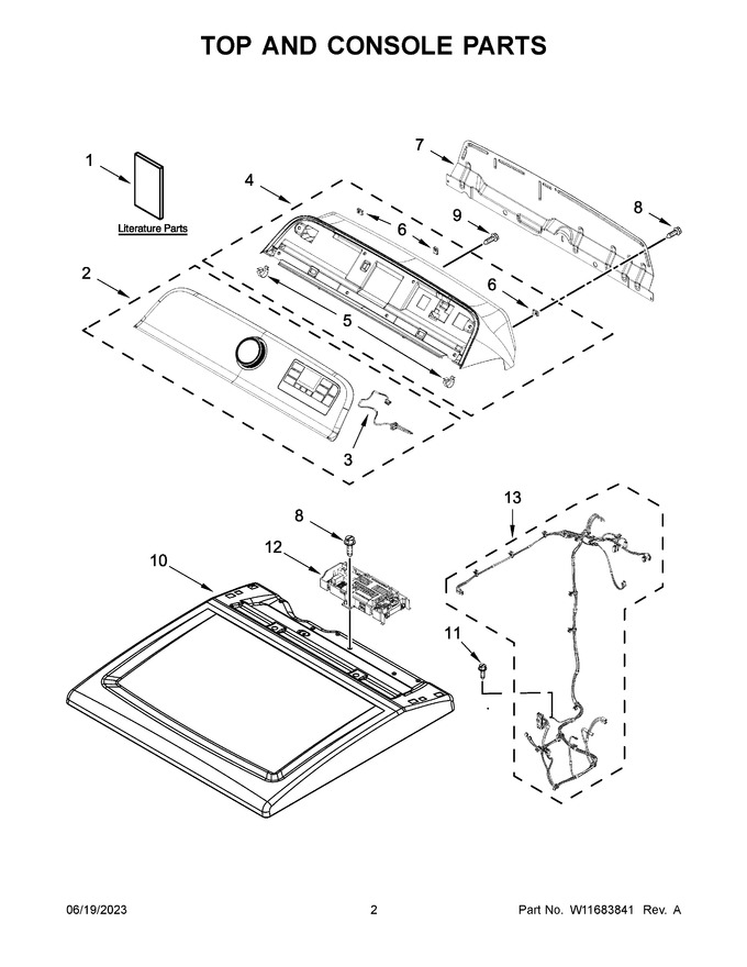 Diagram for WGD7120HW3