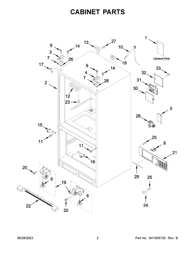 Diagram for WRF535SWHZ10