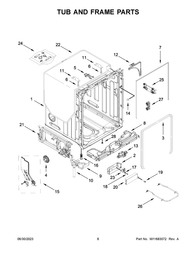 Diagram for KDTM604KBS2