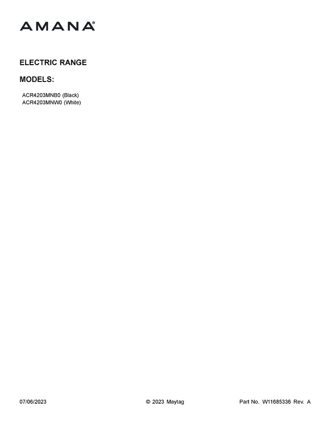 Diagram for ACR4203MNW0