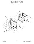 Diagram for 04 - Oven Door Parts