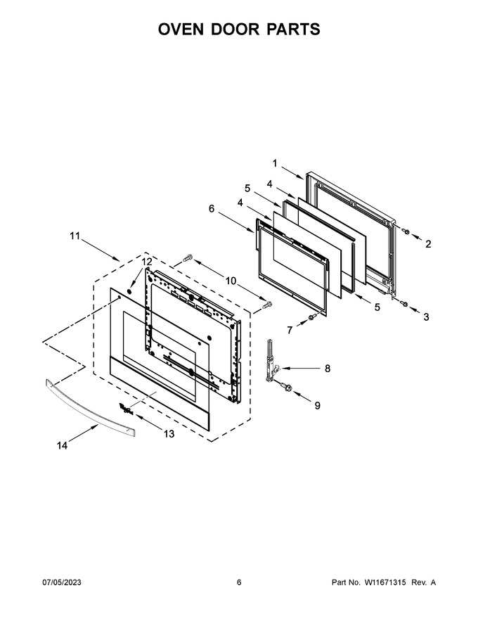 Diagram for WOES7030PV00