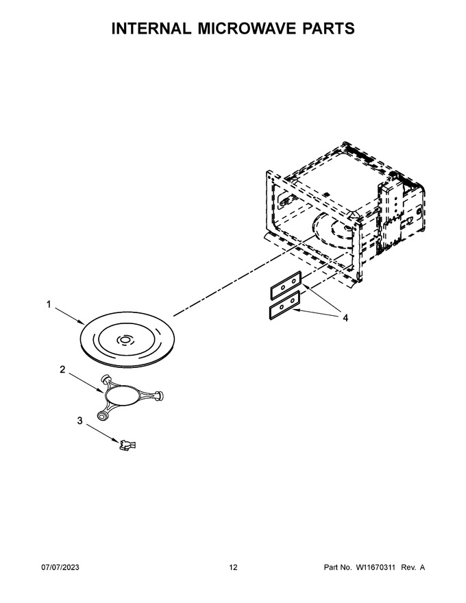 Diagram for WOEC7030PV00