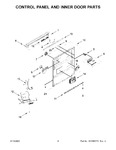 Diagram for 03 - Control Panel And Inner Door Parts