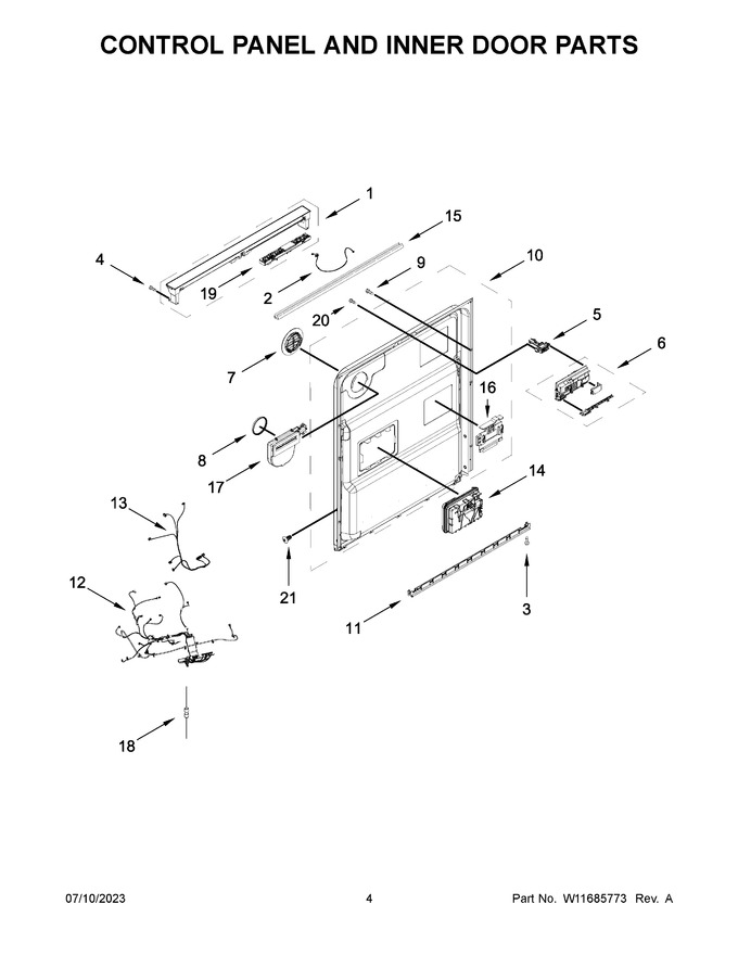 Diagram for WDT740SALB2