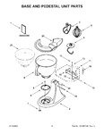 Diagram for 03 - Base And Pedestal Unit Parts