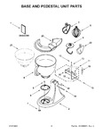 Diagram for 03 - Base And Pedestal Unit Parts