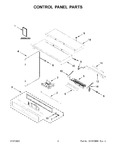 Diagram for 02 - Control Panel Parts