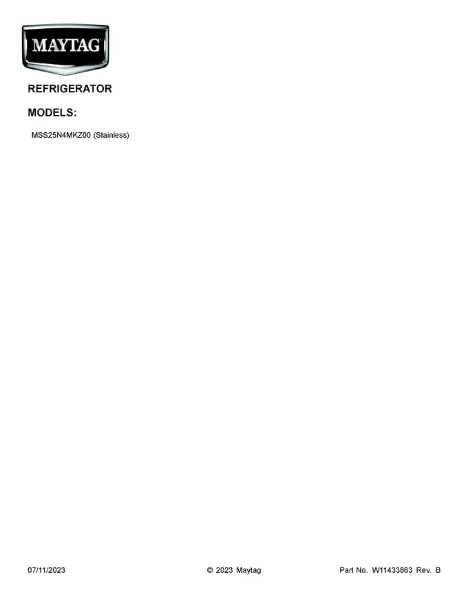 Diagram for MSS25N4MKZ00