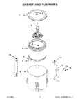 Diagram for 04 - Basket And Tub Parts