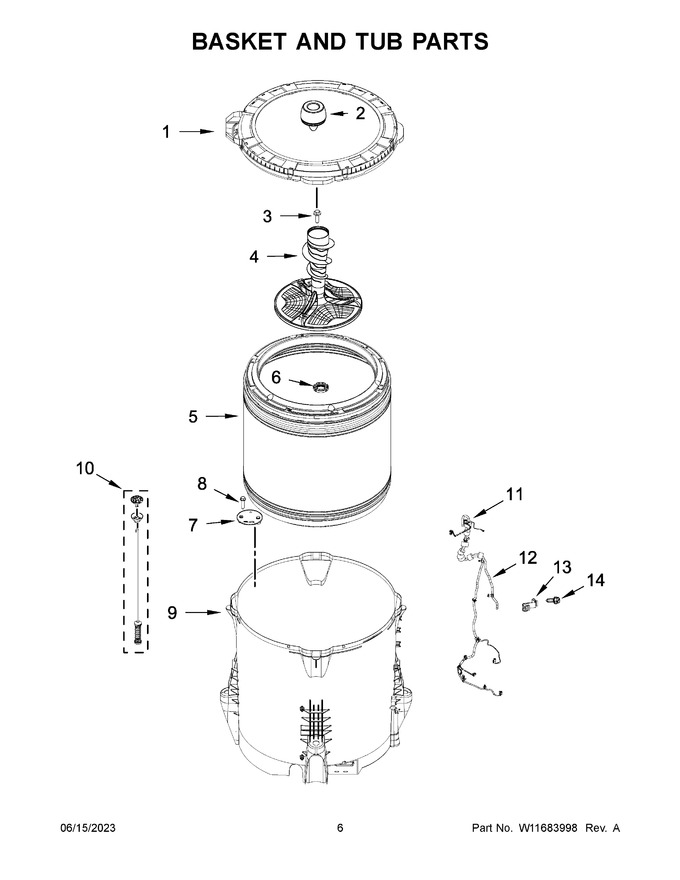 Diagram for MVW5435PW0