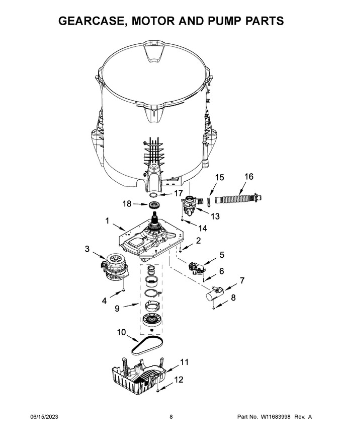 Diagram for MVW5435PW0