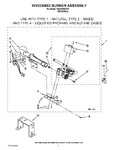 Diagram for 04 - W10336852 Burner Assembly