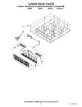 Diagram for 10 - Lower Rack Parts