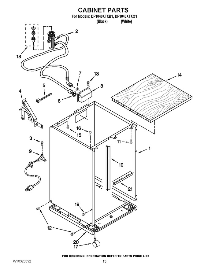 Diagram for DP1040XTXQ1