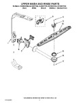 Diagram for 07 - Upper Wash And Rinse Parts