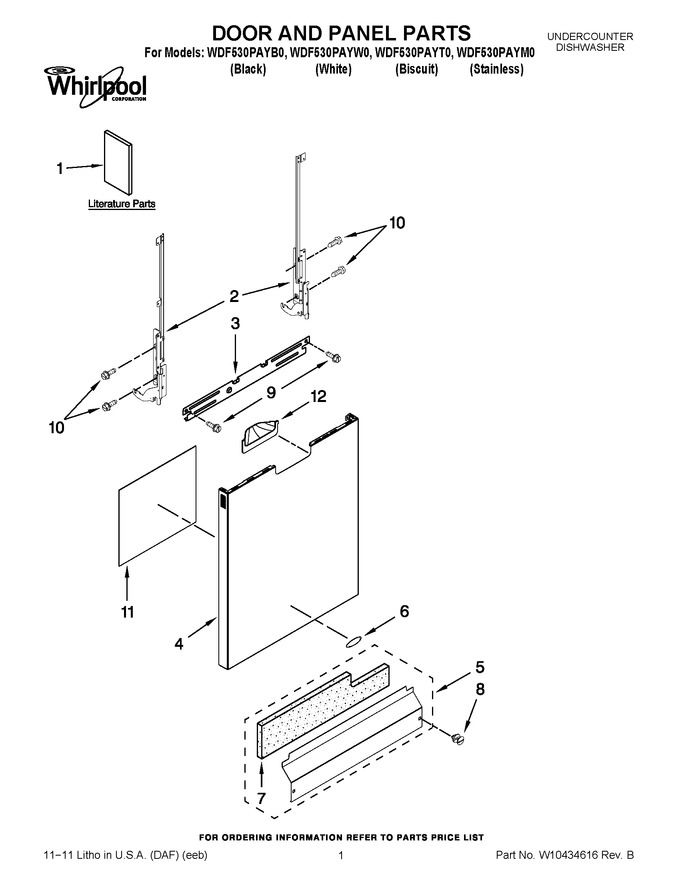 Diagram for WDF530PAYT0