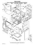 Diagram for 02 - Oven Parts