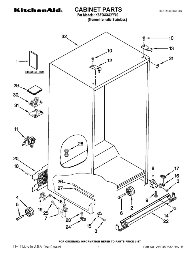 Diagram for KSF26C6XYY02