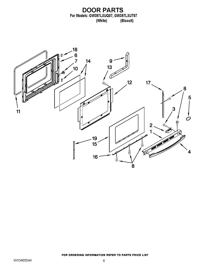 Diagram for GW397LXUT07