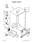 Diagram for 02 - Cabinet Parts