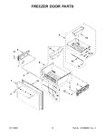 Diagram for 06 - Freezer Door Parts