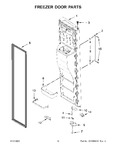 Diagram for 08 - Freezer Door Parts