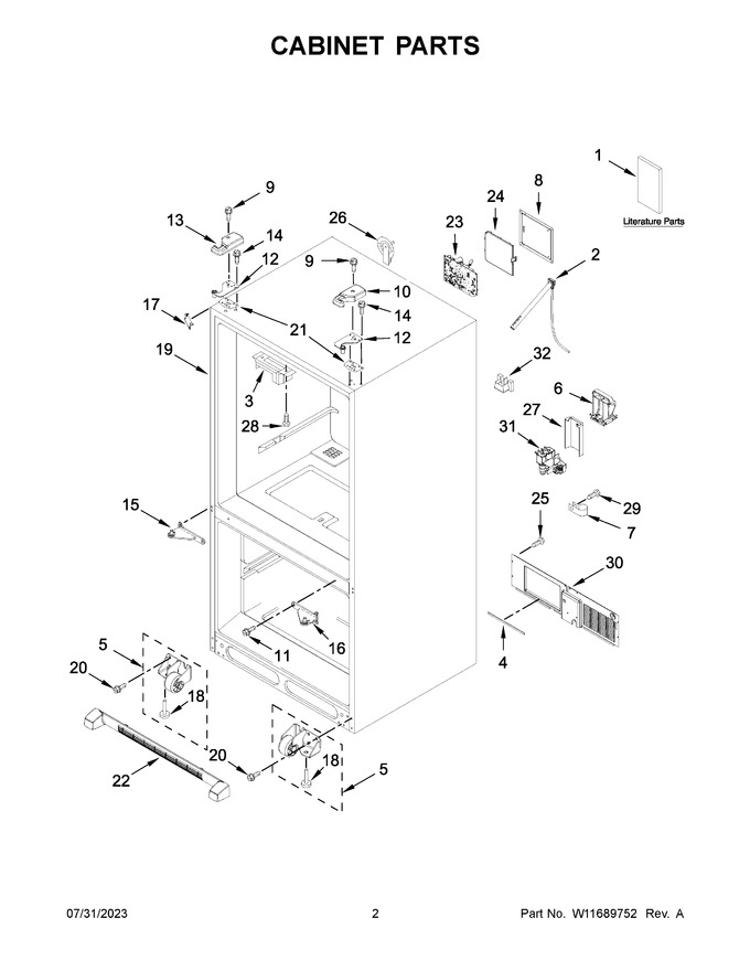 Diagram for KRFC300EWH09