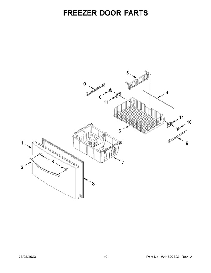 Diagram for WRF555SDFZ17