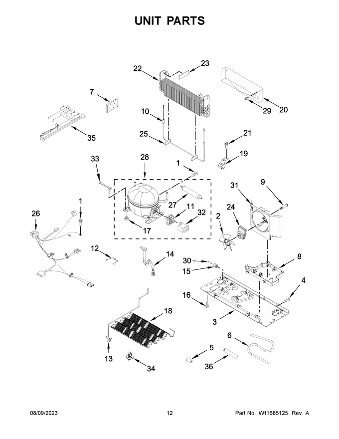 Diagram for WRX735SDHZ09