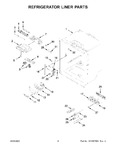 Diagram for 03 - Refrigerator Liner Parts