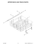 Diagram for 09 - Upper Rack And Track Parts
